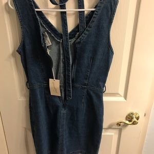 NWT Universal tread denim dress
